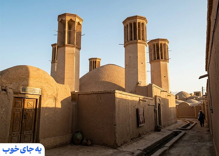 آب‌انبار شش بادگیر یزد | از جذاب‌ترین جاهای دیدنی یزد در تابستان